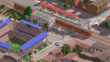 Urbek City Builder - Trains screenshot