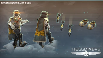 HELLDIVERS™ Terrain Specialist Pack screenshot