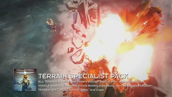 HELLDIVERS™ Terrain Specialist Pack screenshot