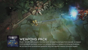 HELLDIVERS™ Weapons Pack screenshot