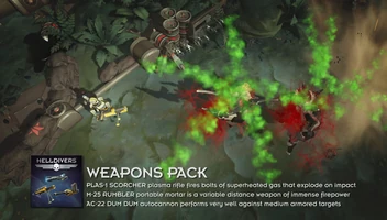 HELLDIVERS™ Weapons Pack screenshot