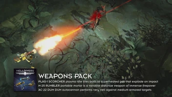 HELLDIVERS™ Weapons Pack screenshot