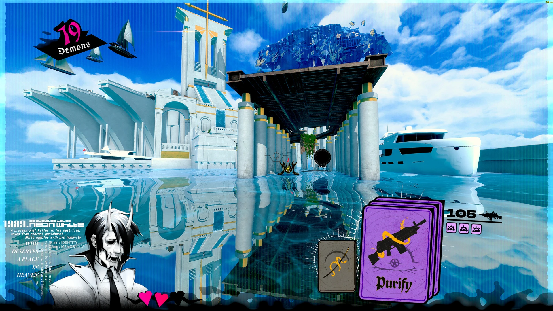 Neon White screenshot 1