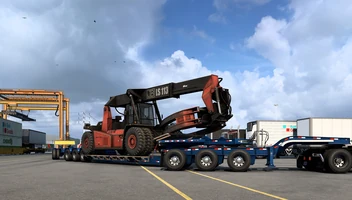 American Truck Simulator - Forest Machinery screenshot