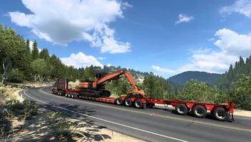 American Truck Simulator - Forest Machinery screenshot