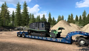 American Truck Simulator - Forest Machinery screenshot