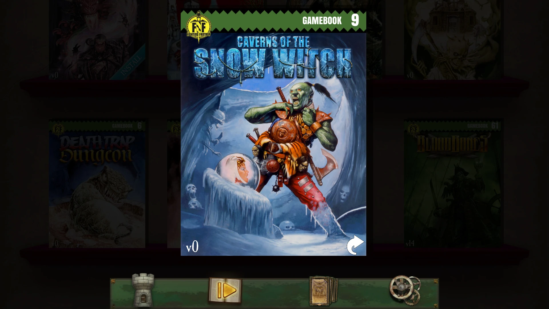 Caverns of the Snow Witch (Fighting Fantasy Classics) screenshot 1