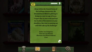Caverns of the Snow Witch (Fighting Fantasy Classics) screenshot
