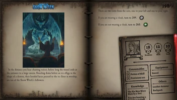 Caverns of the Snow Witch (Fighting Fantasy Classics) screenshot