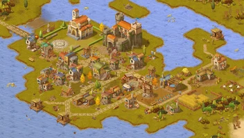 Townsmen - A Kingdom Rebuilt: The Seaside Empire screenshot
