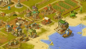 Townsmen - A Kingdom Rebuilt: The Seaside Empire screenshot