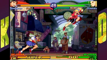Capcom Fighting Collection 2 screenshot