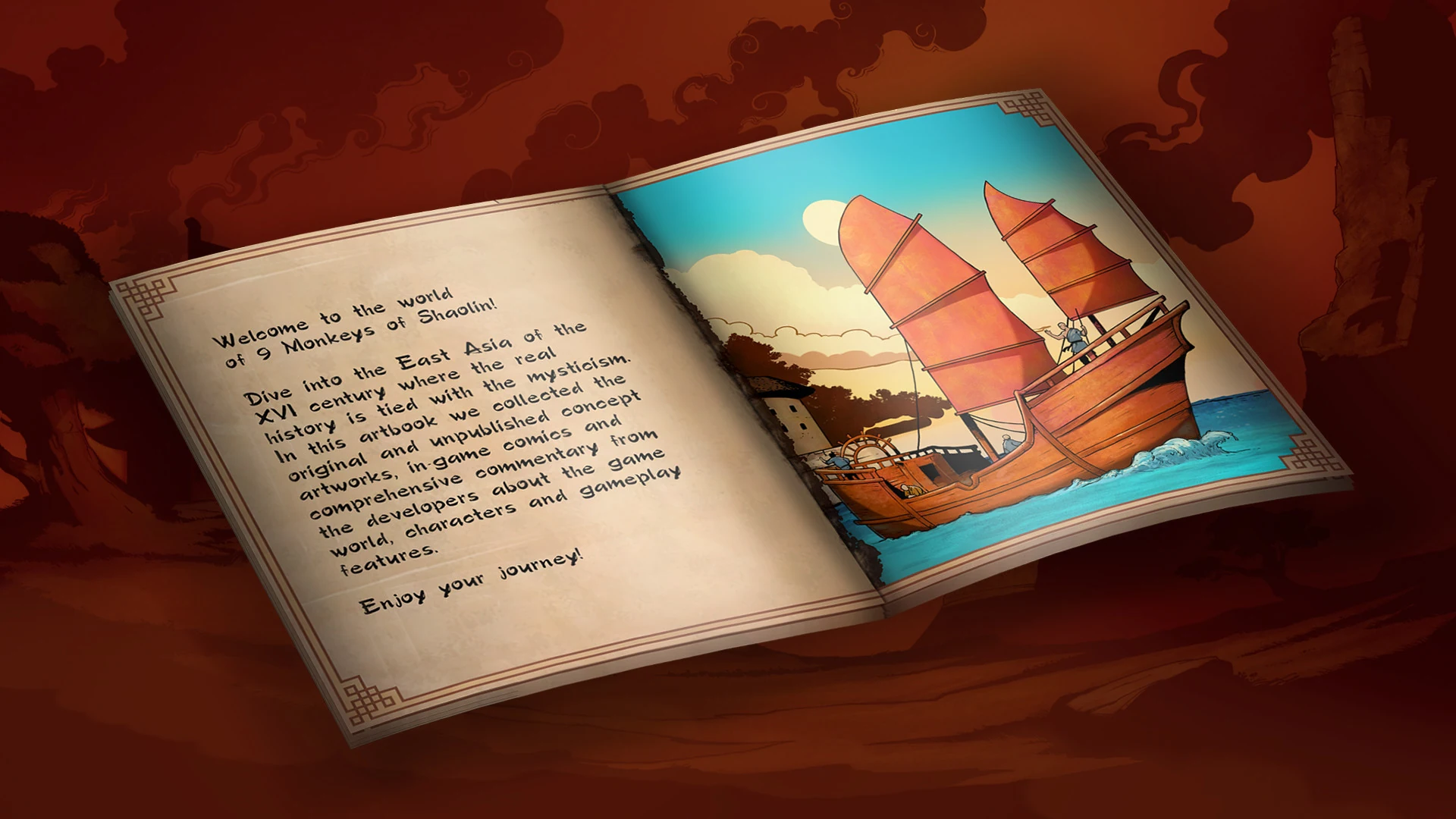 9 Monkeys of Shaolin - Digital Artbook screenshot 1