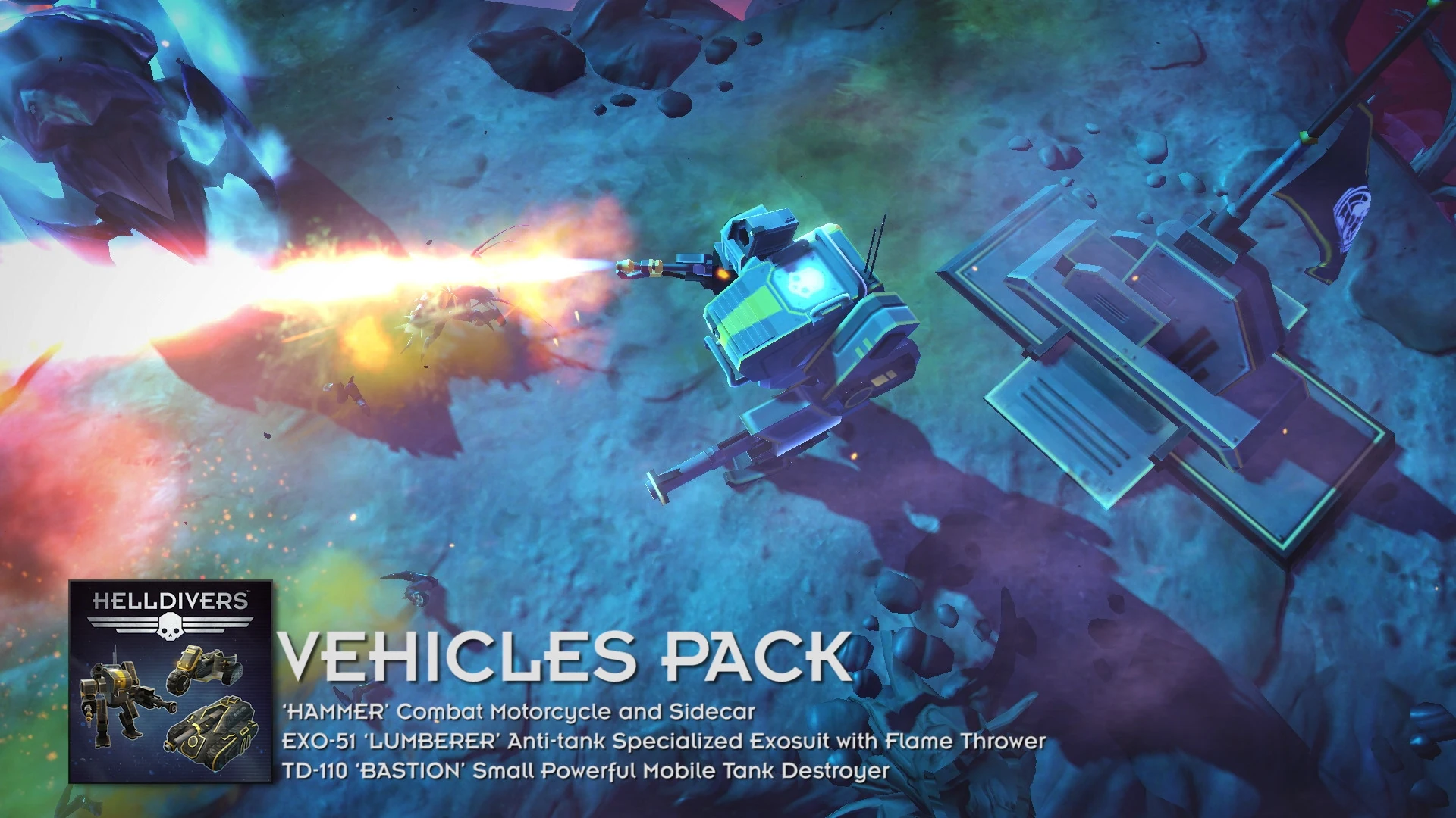 HELLDIVERS™ Vehicles Pack screenshot 1