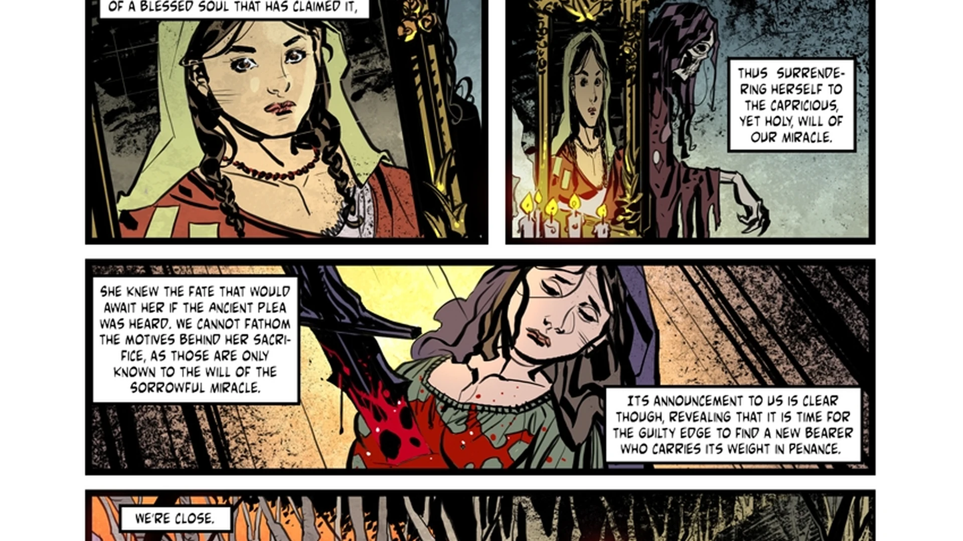 Blasphemous - Digital Comic screenshot 1