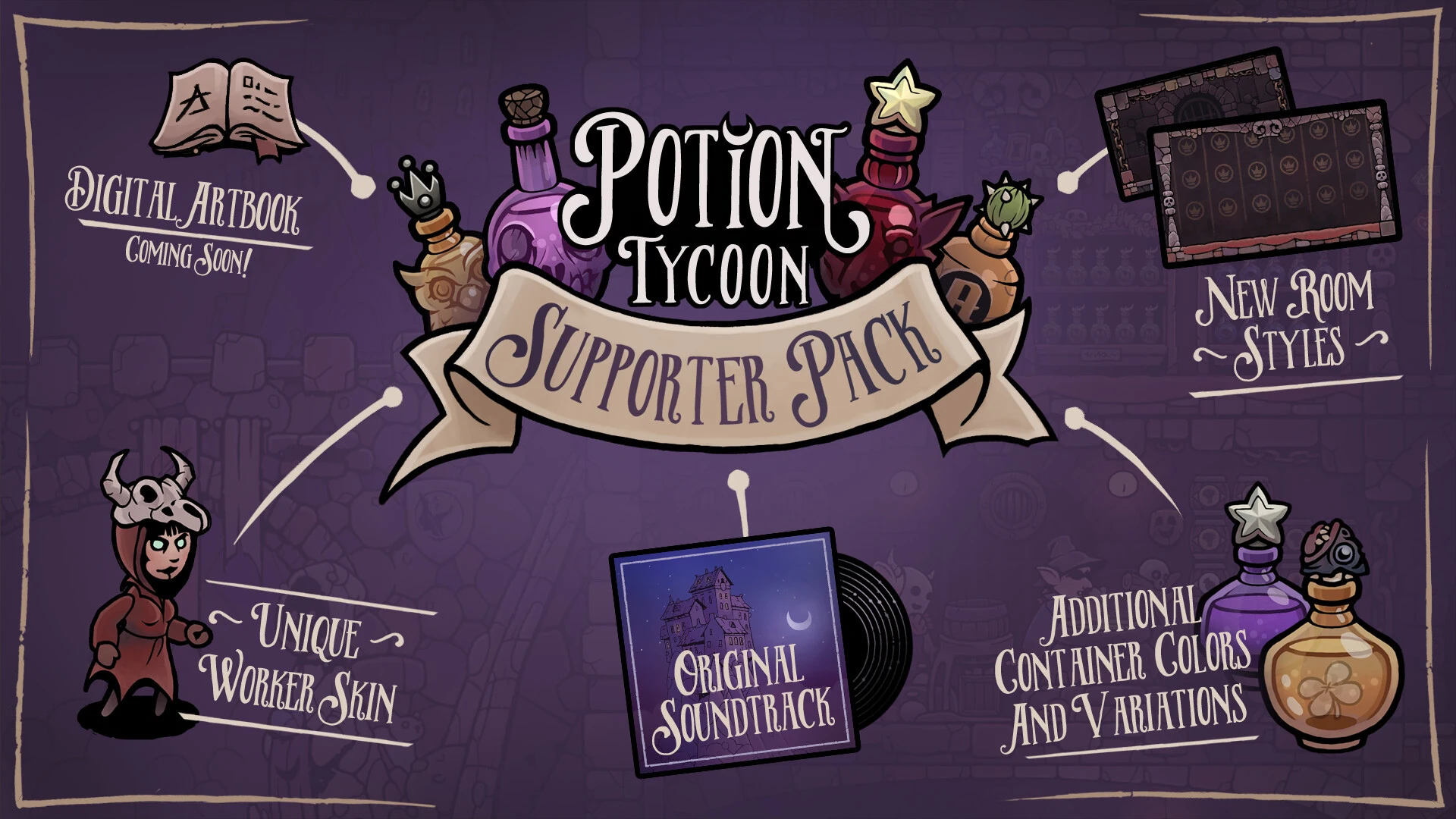 Potion Tycoon - Supporter Pack screenshot 1