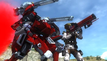 EARTH DEFENSE FORCE 5 screenshot