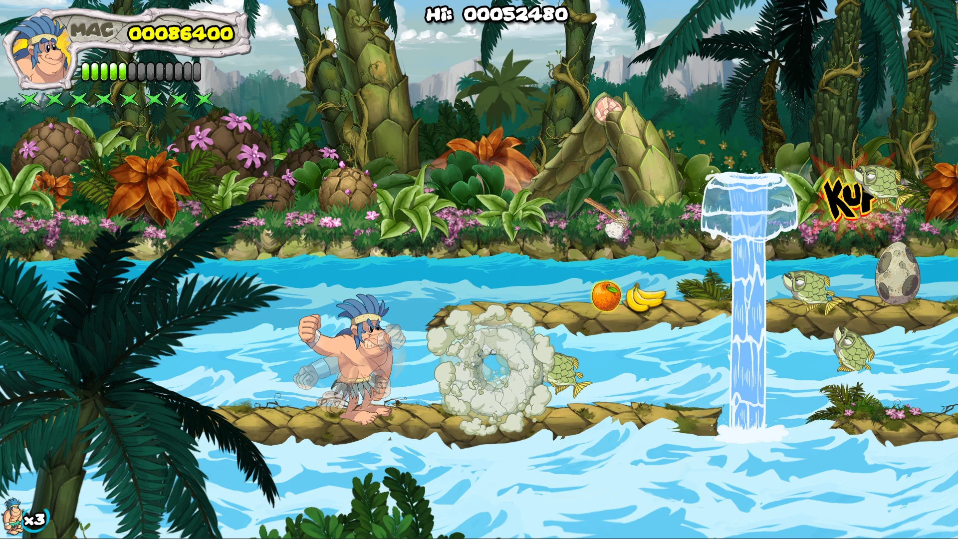 New Joe & Mac - Caveman Ninja screenshot 1