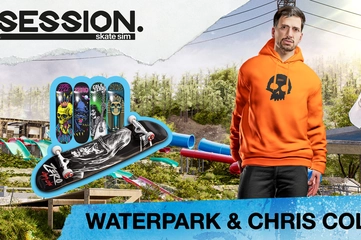 Session: Skate Sim Waterpark & Chris Cole