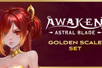 Awaken Astral Blade Golden Scale Set